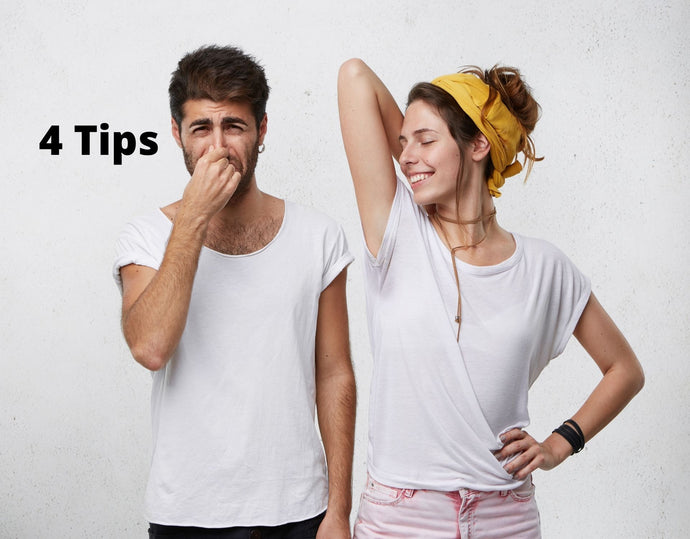 4 TIPS TO PREVENT BODY ODOR